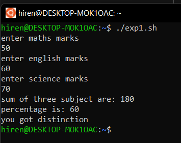 OS LAB WORK | ENROLLMENT NO. 200220131050